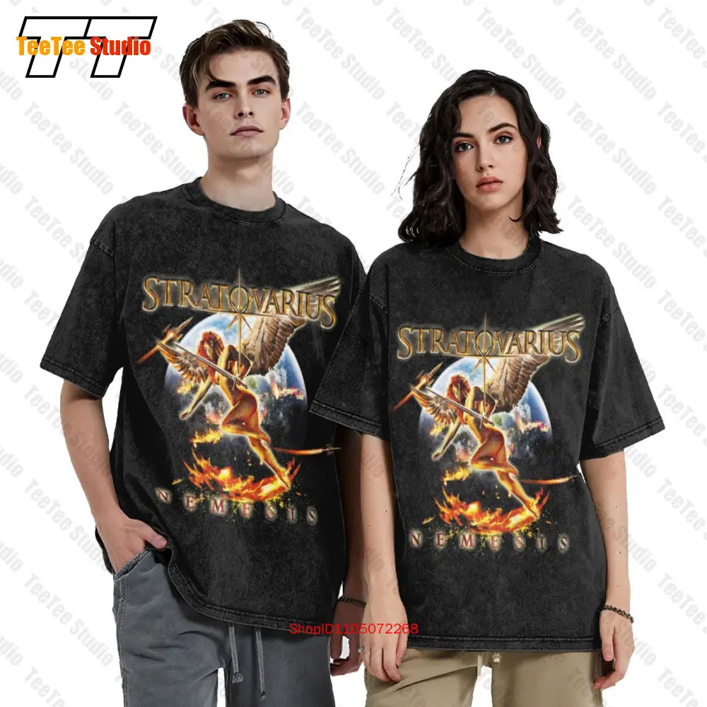 Stratovarius Finnish Power Metal Band Nemesis Unisex  T-Shirt D9S4