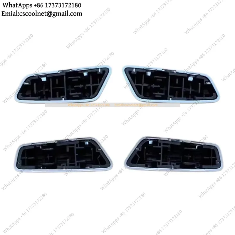 Chrome Seat Adjustment Switch Button Trim Cover For Audi A3L Q3 A6L C8 A5L B10 e-tron 4KD Auto Interior Accessories