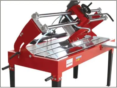 Portable Manual Wet Tile Marble Granite Cutting Saw Cutter 800mm