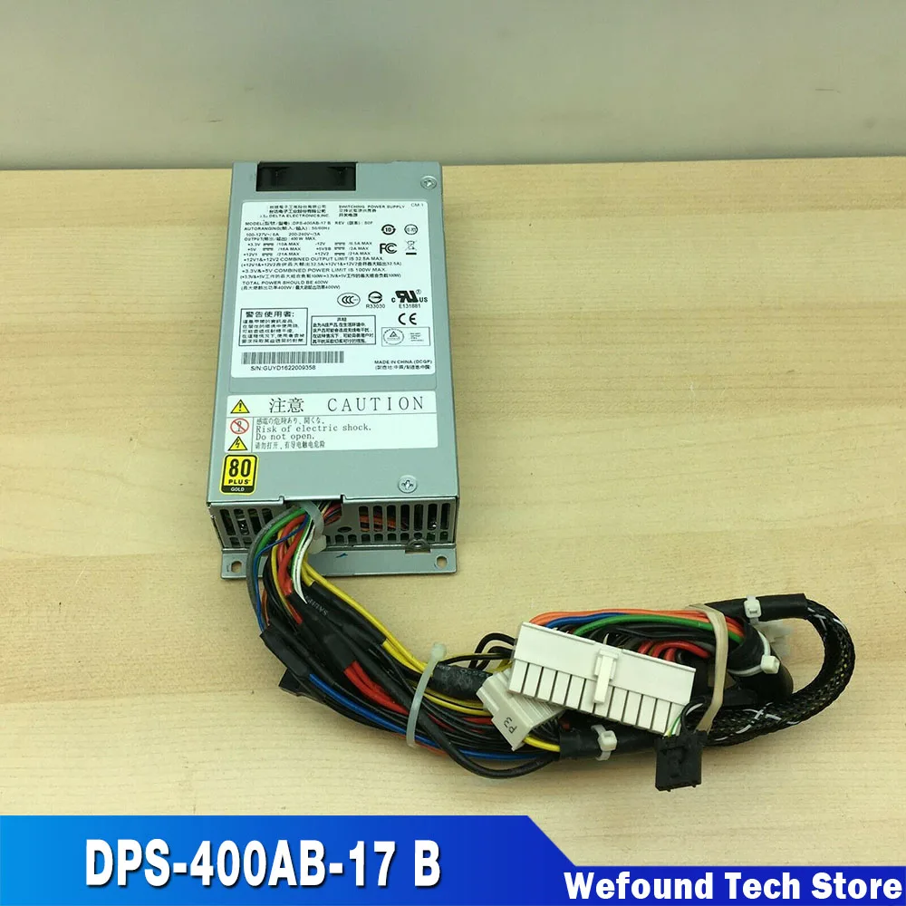 

For Delta Flex Server NAS All-in-one K39K35 S3 1u Power Supply DPS-400AB-17 B