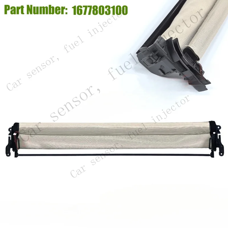 Q+ 1677803100 Sunroof Sun Visor Roller Blind Beige For Benz GLE GLS Class GLE350