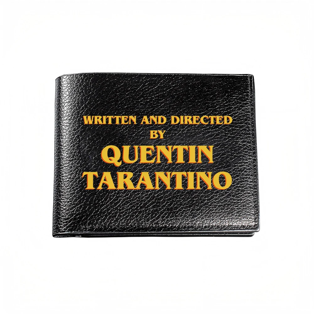 escrito-e-dirigido-por-quentin-tarantino-carteira-masculina-porta-cartoes-design-casual-de-negocios-com-estampa-fashion