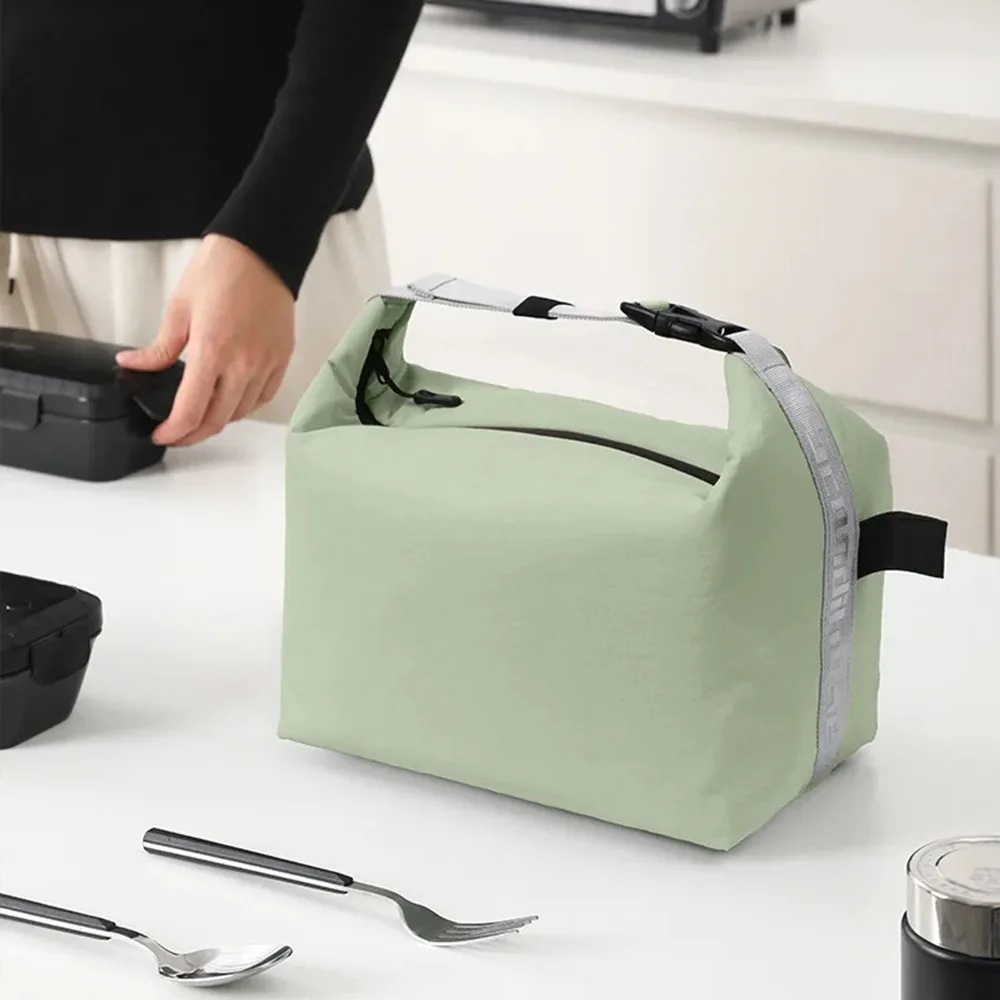 

Fashion Foldable Insulated Bag Leak-Proof Large Capacity Thermal Lunch Box Eco-Friendly Waterproof Insulated Lunch Bag Camping
