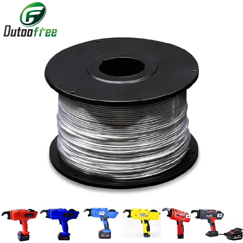 Machine wire coil for Rebar Tying Line 0.8mm 110m Steel Wire of Automatic Steel Binding for Fully Automatic Rebar Tying Machine