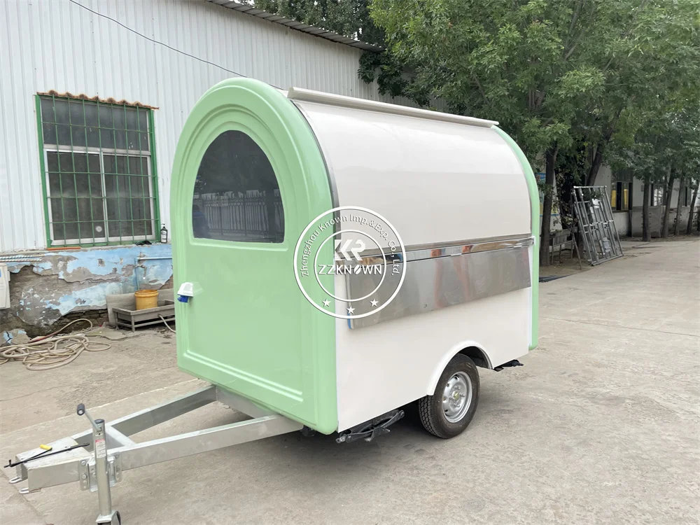 

Fast Food Truck Custom Catering Equipments Pizza Snack Kiosk Concession Coffee Food Trailer With Wheels