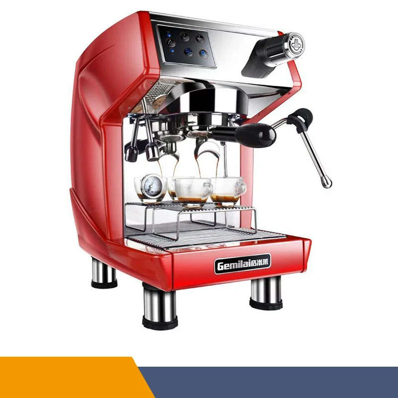 15 Bar Coffee Maker Italian Espresso Machine Electric Cappuccino Espresso Coffee Machine Stainless Steel