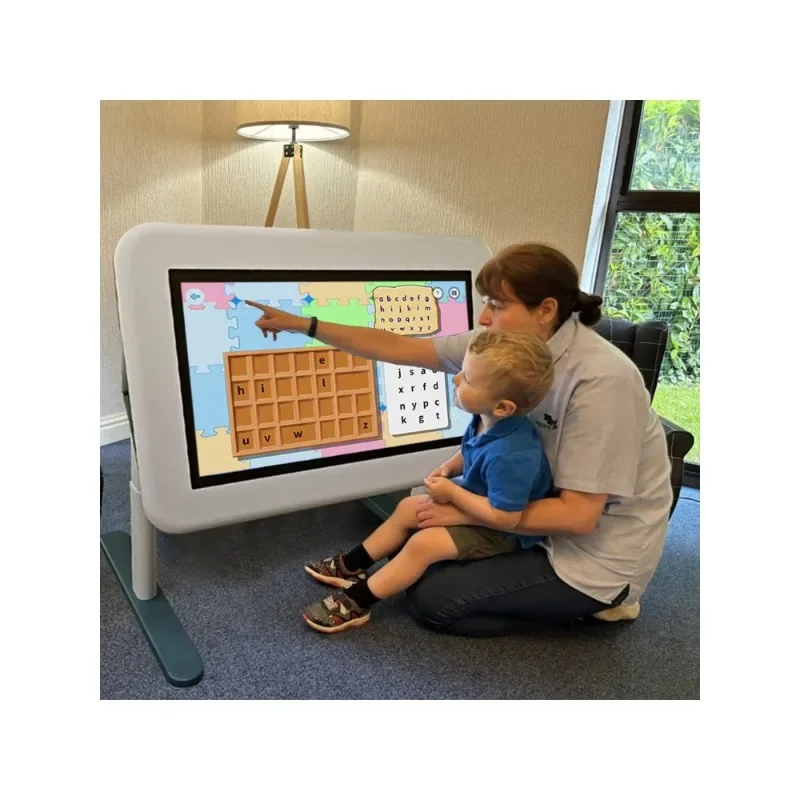 

Водонепроницаемый настольный компьютер 32 дюйма, Android, 14 точек, сенсорный ЖК-экран, сенсорный стол для детского сада