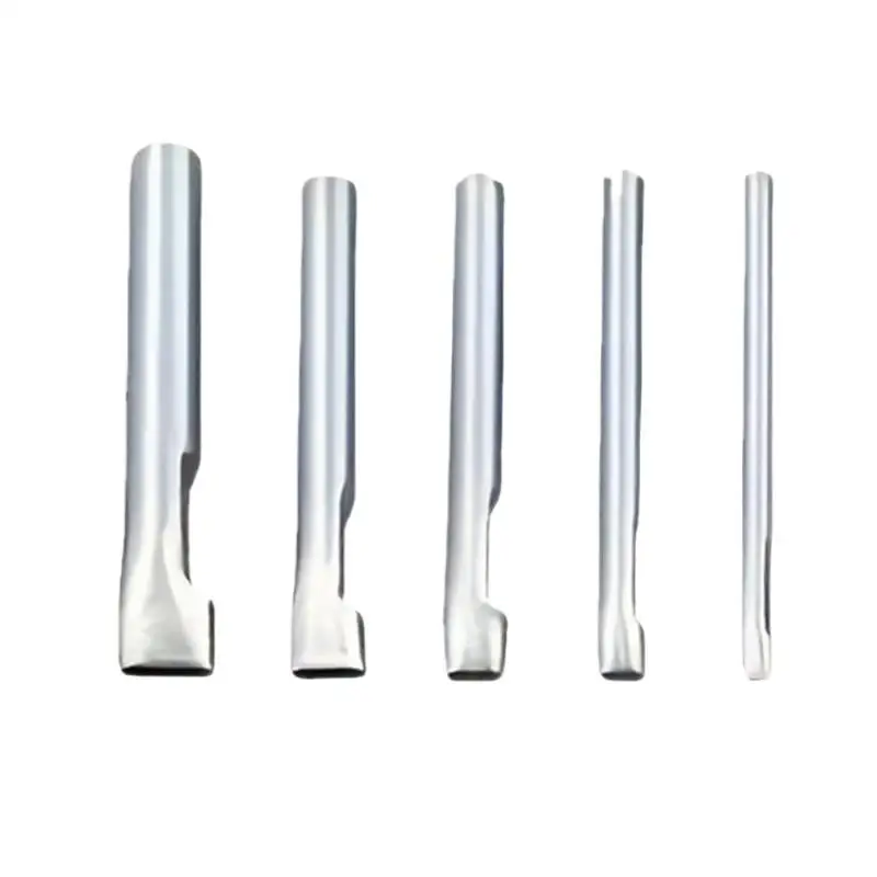 5-teiliges ovales Lederperforator-Set aus Edelstahl, 1,5–9 mm, geeignet für DIY-Taschen, Schuhe, Gürtel, robustes Handwerkzeug-Set – Detail 7