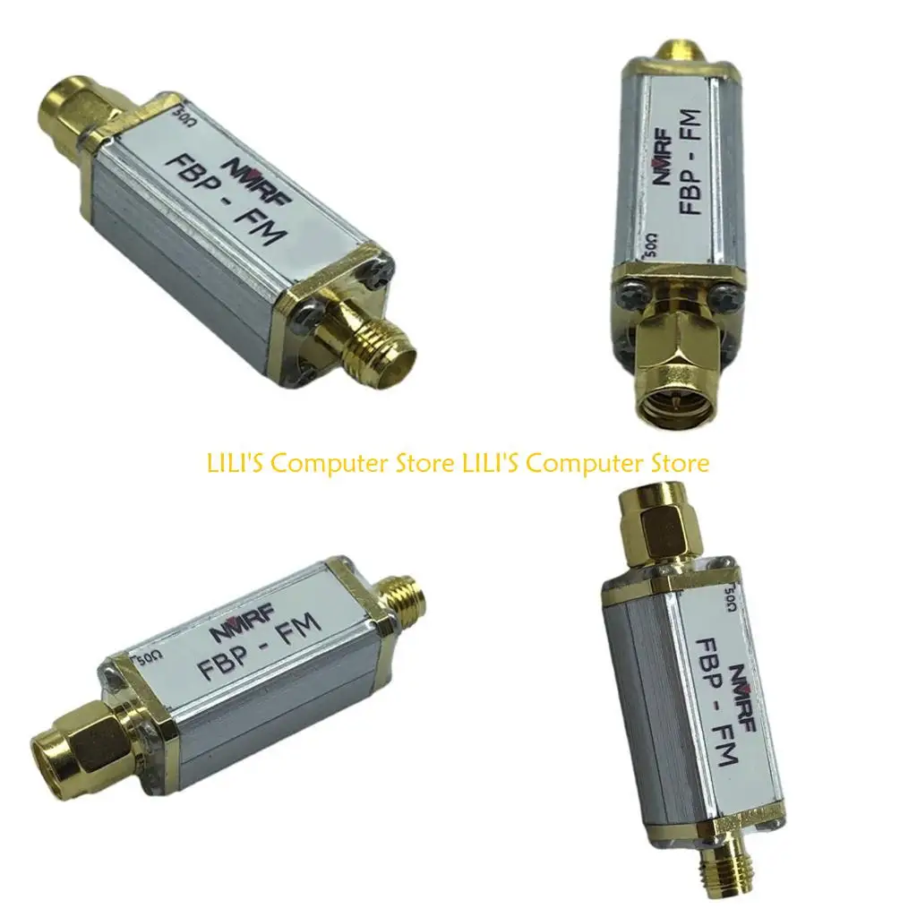

A52B 88-108MHz Bandpass Filter, FBP-FM 98Mhz FM Broadcast Band Pass Filter, SMA Small Volume