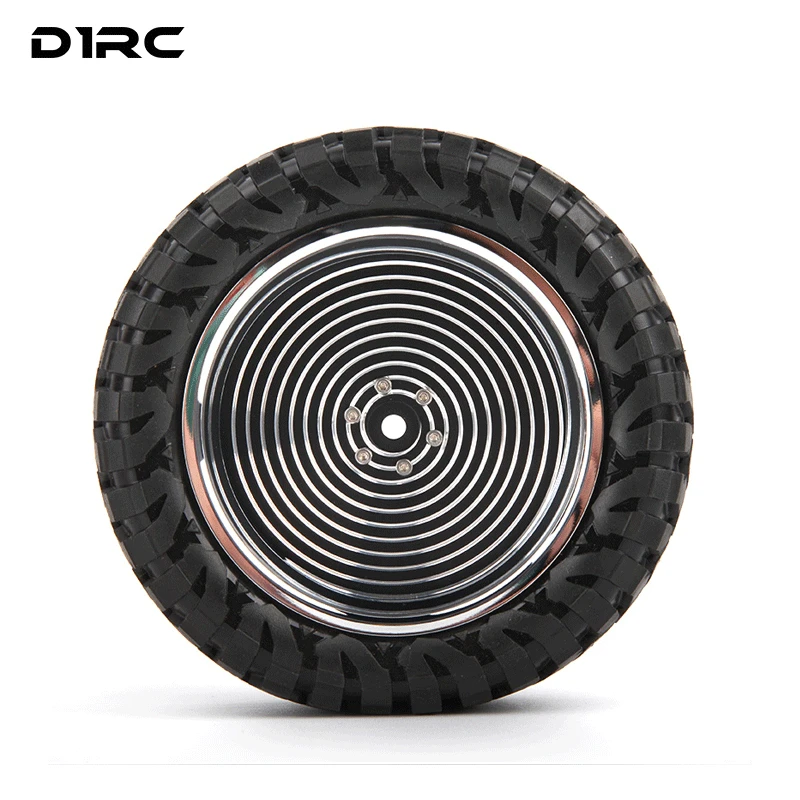 D1RC 3.2 pollici ruota in metallo Feel Dizzy Hub Beadlock ruote cerchio parti per 1/10 RC Crawler Car AXIAL SCX10 Traxxas TRX4 Defender D90