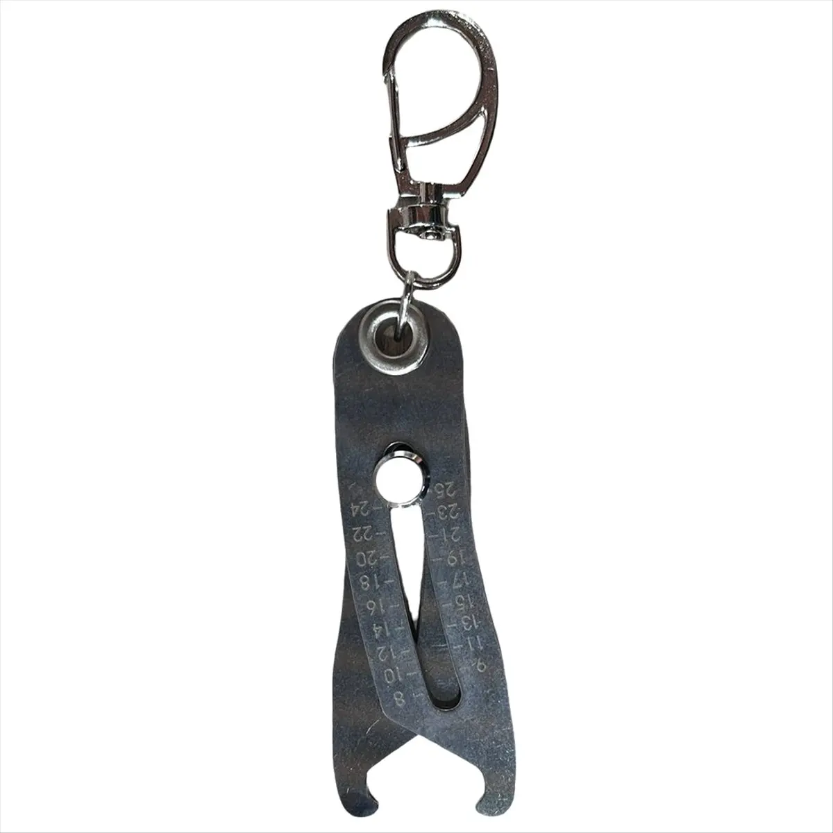 A62Z Portable Precise Thread Size Checker Keychain, Nut & Bolt Thread Size Checker Bolt Size Finder Keychain 3pc
