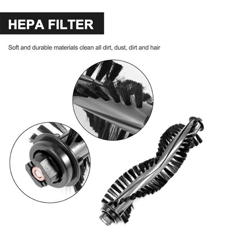 قطع غيار AGOUP لـ Ilife A4 A4S A40 مكنسة كهربائية روبوتية لفرشاة المكنسة الكهربائية الروبوتية Ecovacs CEN550