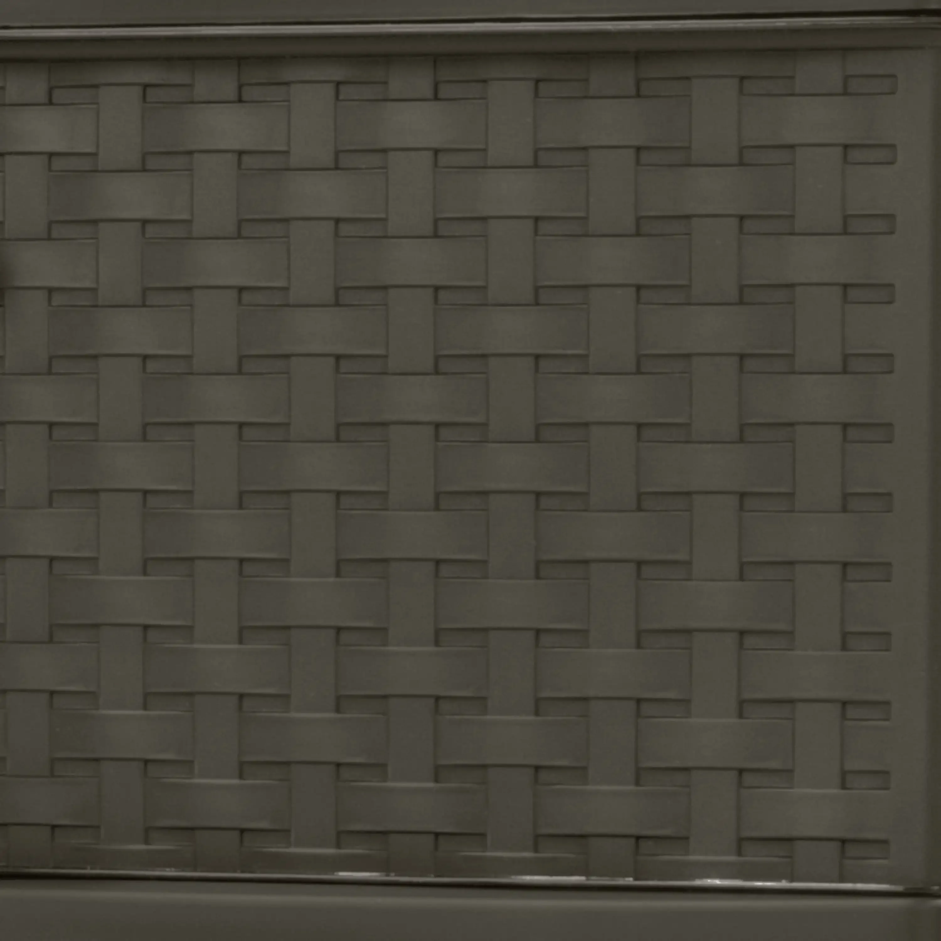 (2 pack) 4 Drawer Wide Weave Tower Espresso