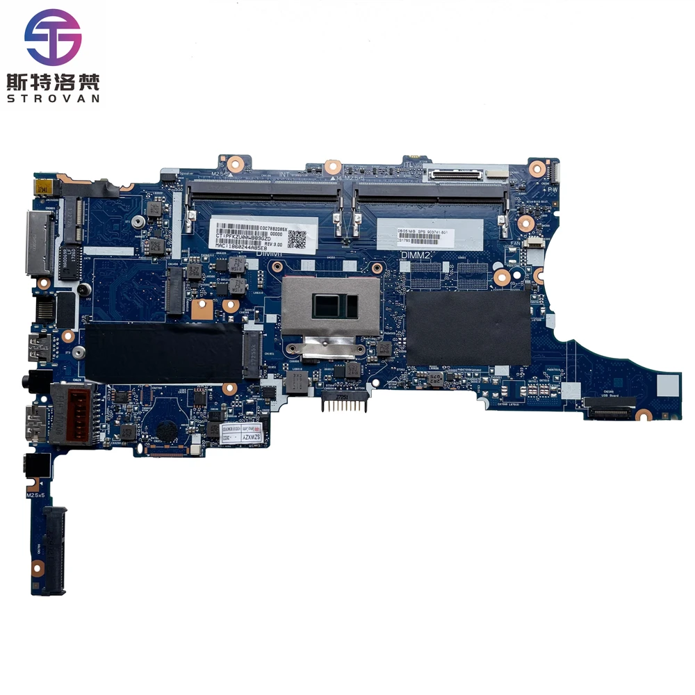 

Original 6050A2892401-MB-A01 903741-601 DDR4 I5-6300U I7-6600U CPU 840 850 G3 Laptop Motherboard Mainboard for EliteBook
