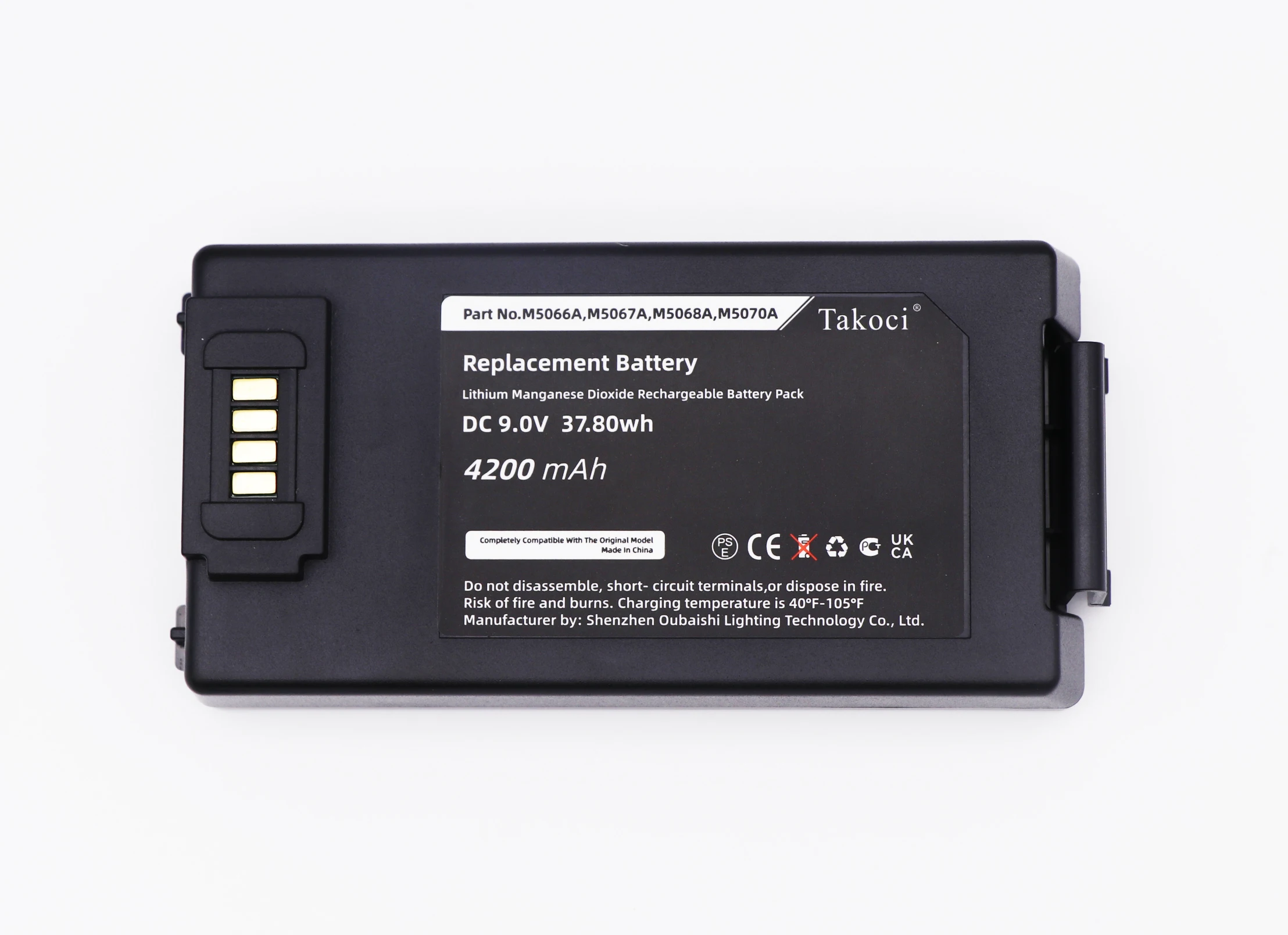 

Replacement Battery for phi lips HeartStart FRx AEDs, HeartStart Home Defibrillator, HeartStart HS1, HeartStart HS1 E FRX