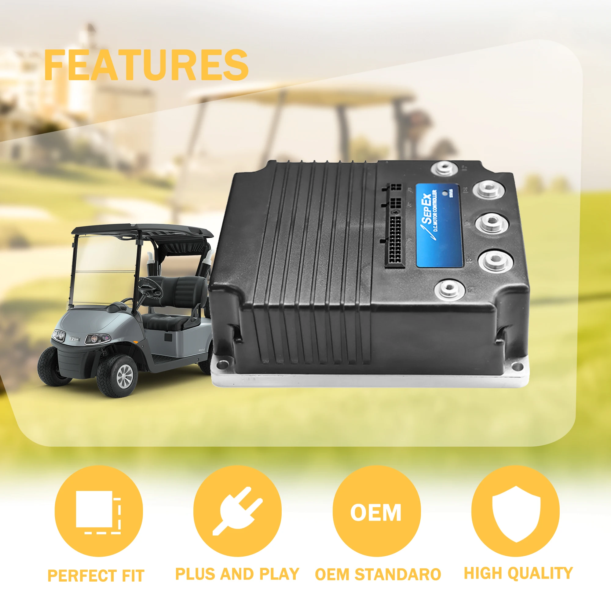 

24V 400A 0-5V DC Controller 134320, 137639, 138321, 138521 for 2025 Curtis 1244 Crown Pallet Jack Froklift Stacker Golf Cart