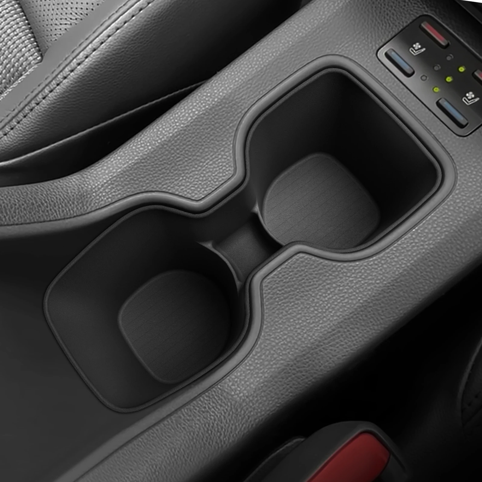 Toyota Corolla Cross 2021-2025 JP Versie TPE Middenconsole Water Bekerhouder Insert Schokabsorberende Lade Organizer accessoire