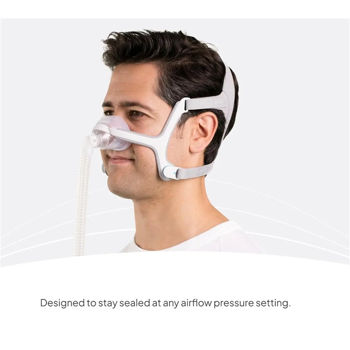 FUA@ For AirTouch N20 - Premium CPAP Accessories,Including Nasal Cushion, Elbow & Frame System - Headgear Not Included(Large)
