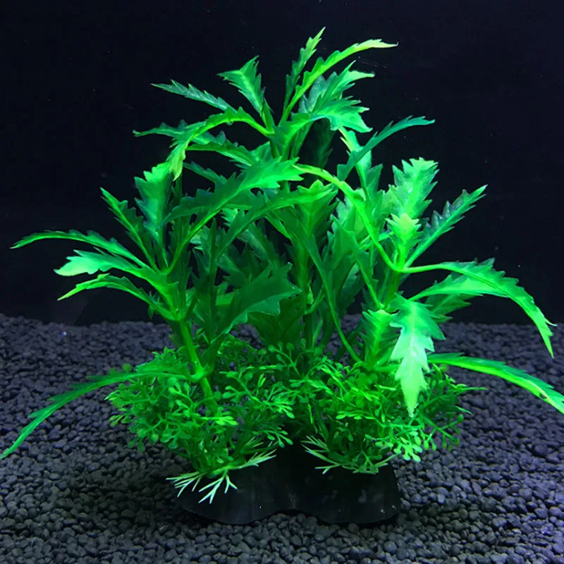 Artificial Aquarium Decor Plants Water Weeds Ornament Aquatic Plant - Fish Tank Ornament Plant Aquarium Artificial Decor 14cm