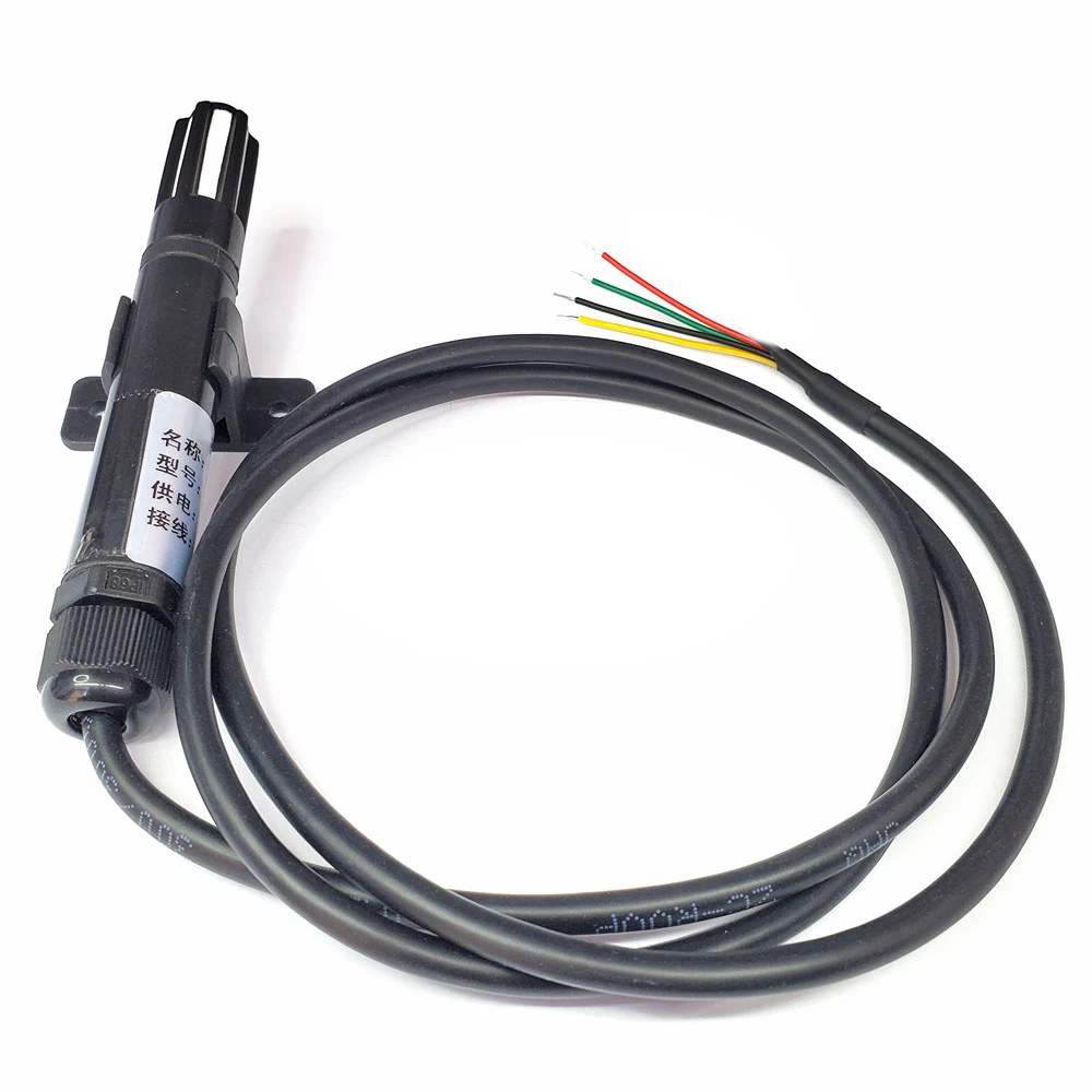 SHT30 31 35 Temperature Humidity Sensor Probe Module Output 0-10V Pipeline Type Transmitter -20°C to 80°C OEM Cable 1M 2M 3M 5M