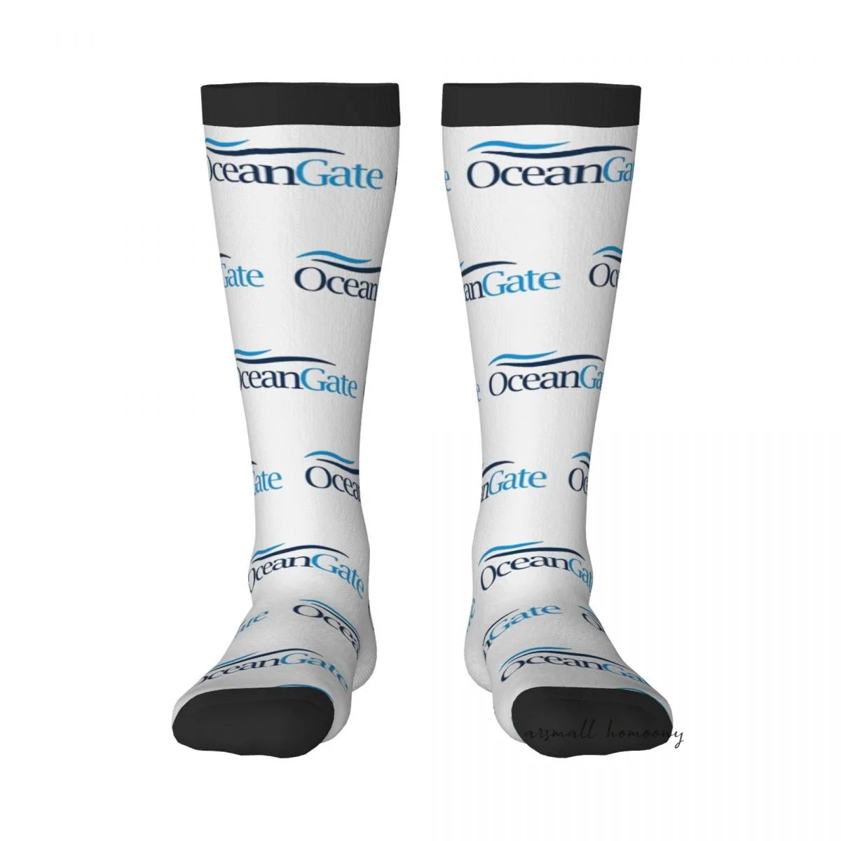 

Vintage OceanGate Safety Technician Stylish Stockings with Eye-Catching 3D Printed Patterns for Comfortable Everyday Wear