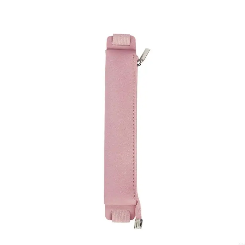CORA Adjustable Elastic Band Pen Case Leather Pencil Pouches For Hardcover Journal Notebook Pencil Case Sleeves Pen Pouches