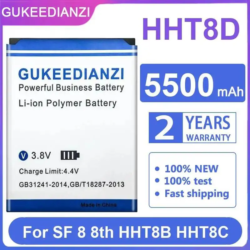 

For SF 8 8Th HHT8B HHT8C HHT8D Handheld Pda Battery Long Lasting 5500Mah High-Capacity