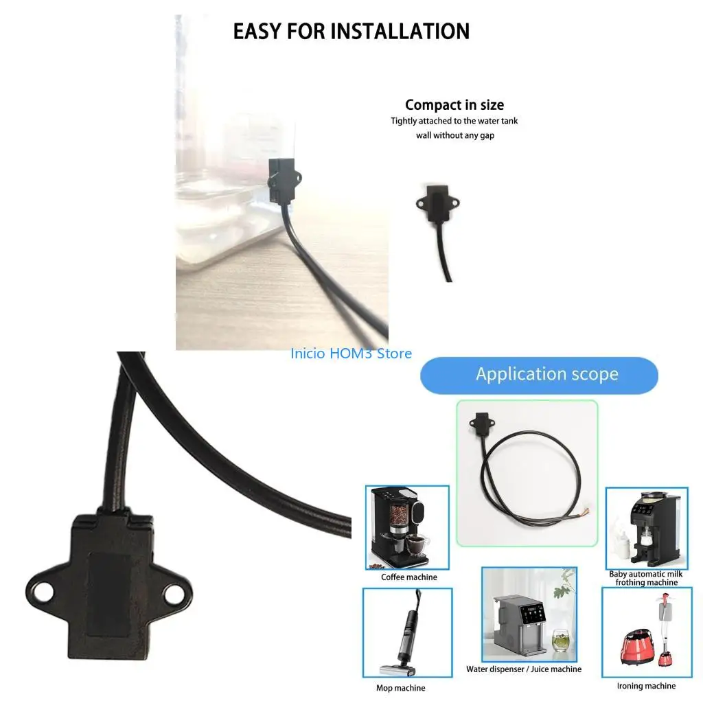 A5YD Plastic Liquid Level Monitor with Capacitive Outside Mount Reading, 3 Wire Hookup, and Low Fill Notice Function for