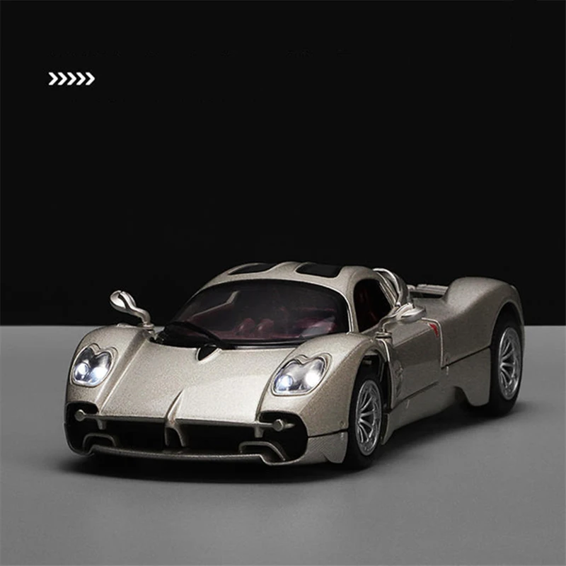 1:32 Pagani Utopie Legierung Sportwagen Modell Druckguss Metall Rennwagen Auto Modell Simulation Sound Licht Sammlung Kinder Spielzeug Geschenk