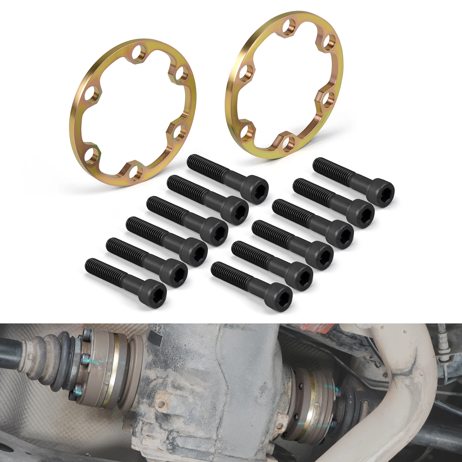 

For 188 Version Case Differentials Axle Driveshaft Spacer, for BMW E46/E36/E90/E91/E92/E93 325i 328i,E30 325i,Z4 E85 2.5i 3.0i