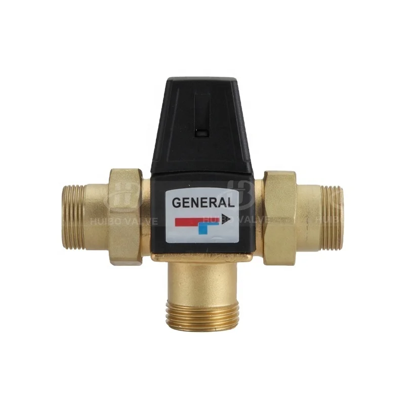 ATV&UTVBrass Solar Thermostatic Mixing Valve with Fittings