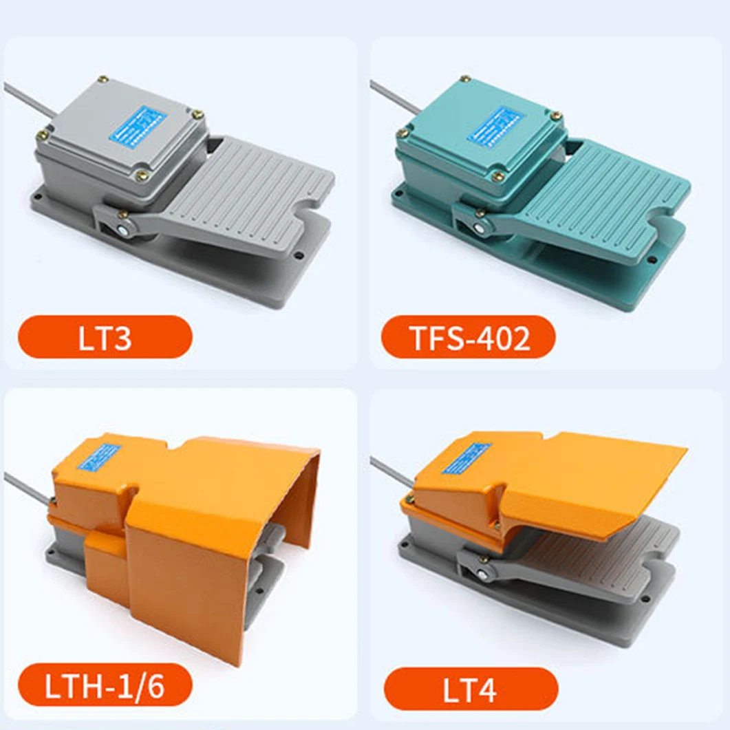 SPDT LT4 Foot Switch Punch Controller LT3 Foot-Operated Electric Welding Machine LTH-16/1 Waterproof Shearing Machine Pedal
