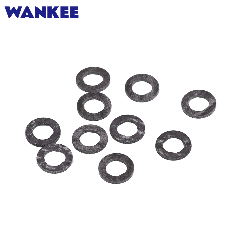10pcs Gear Oil Drain Fill Plug Crush Washer Gasket 09168-10038 for Suzuki 4-Stroke DF70A DF115 DF150 DF200 DF300