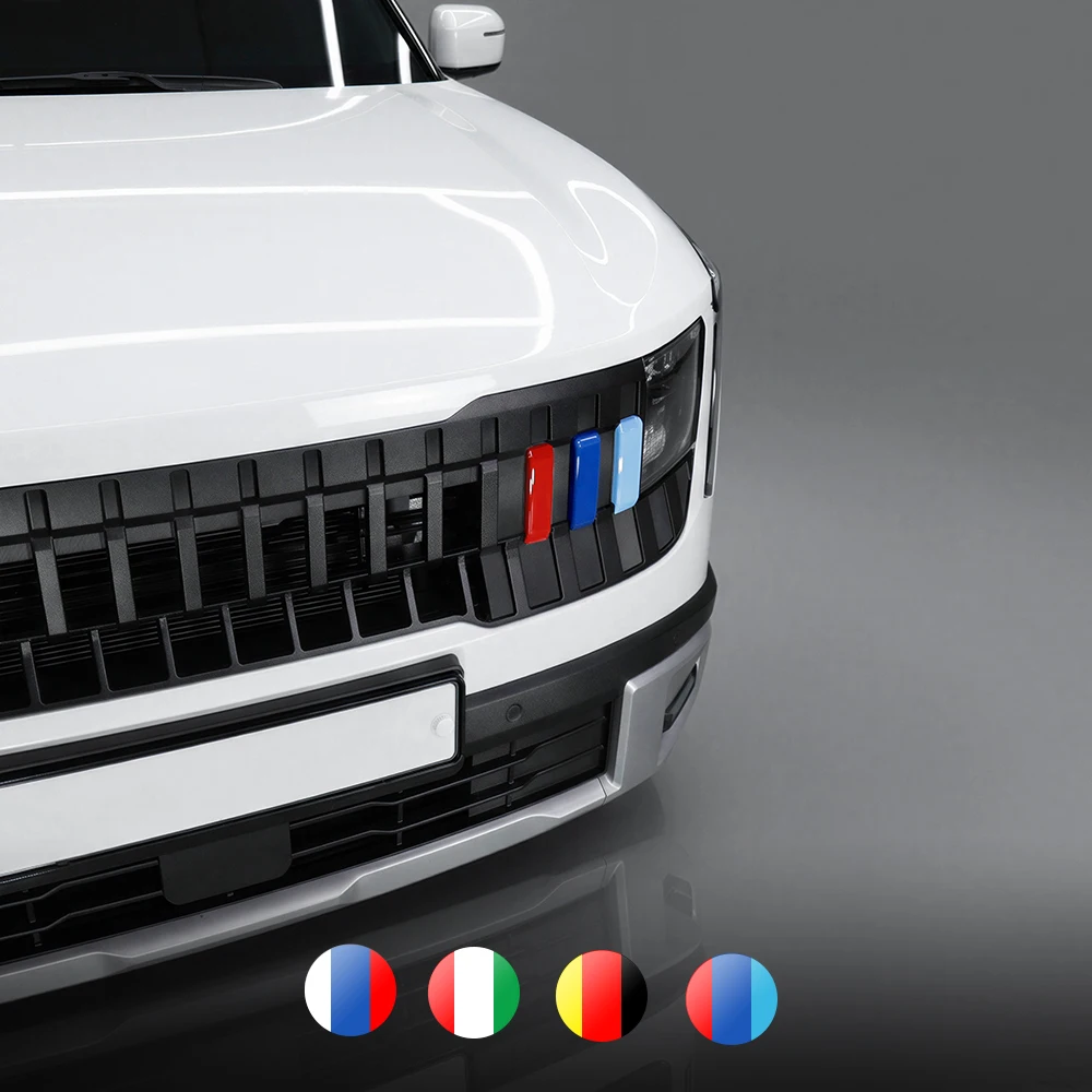 Fit For KIA SELTOS SP3 2026 2027 LHD RHD ABS Material Front Grill Trim Cover Exterior Decoration Car Accessories