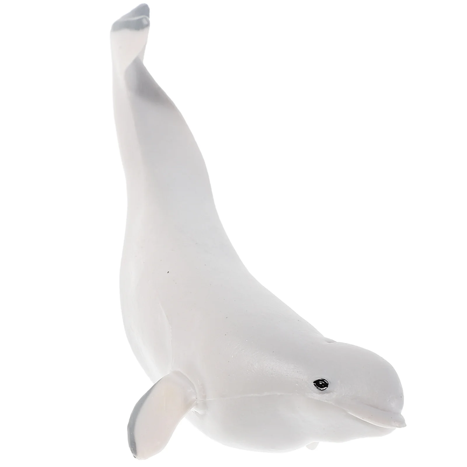 Beluga Modell Spielzeug Wal Figur Simulation Tier Figuren Realistische Desktop Dekoration Statue Gefälschte Marine