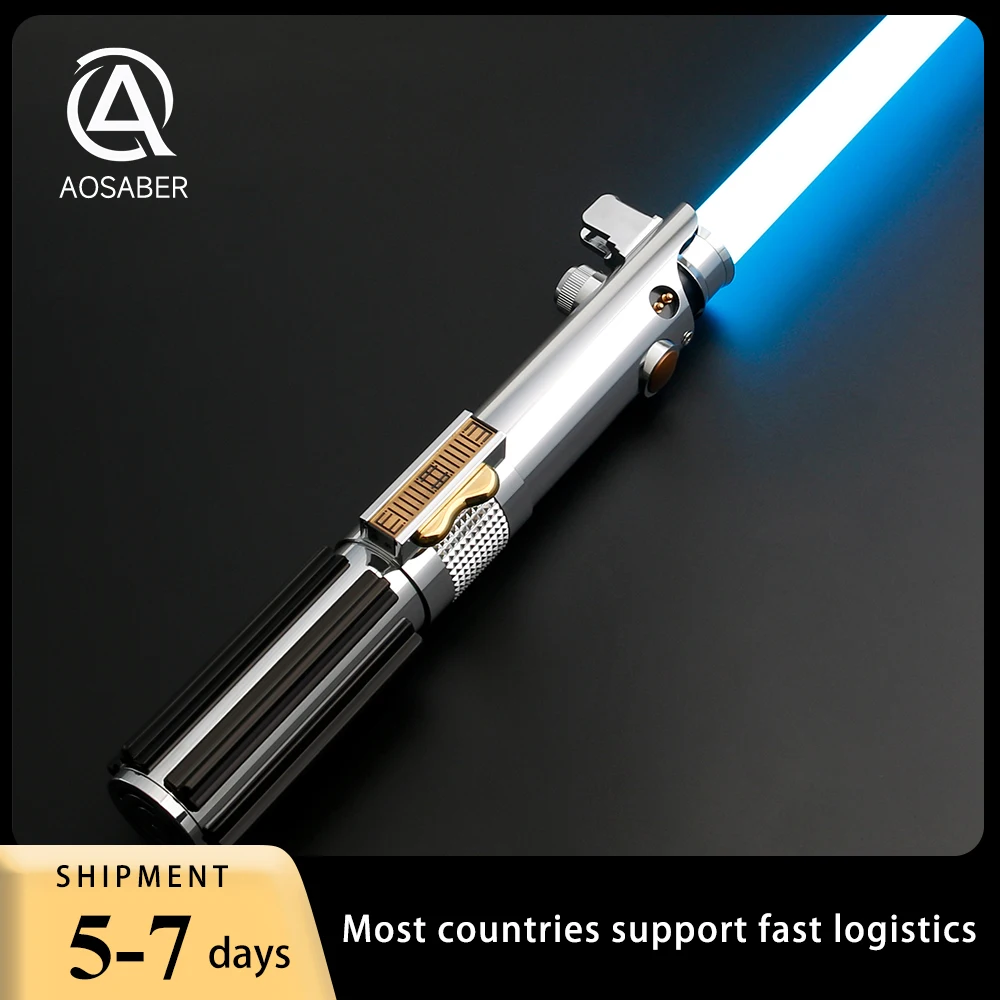 Anakin EP3 Lights but 7/8 Inch SABER Combat RGB PROFFIE Jedi Smooth Swing Metal Force TOYS Laser Light Skywalk Gift Cosplay