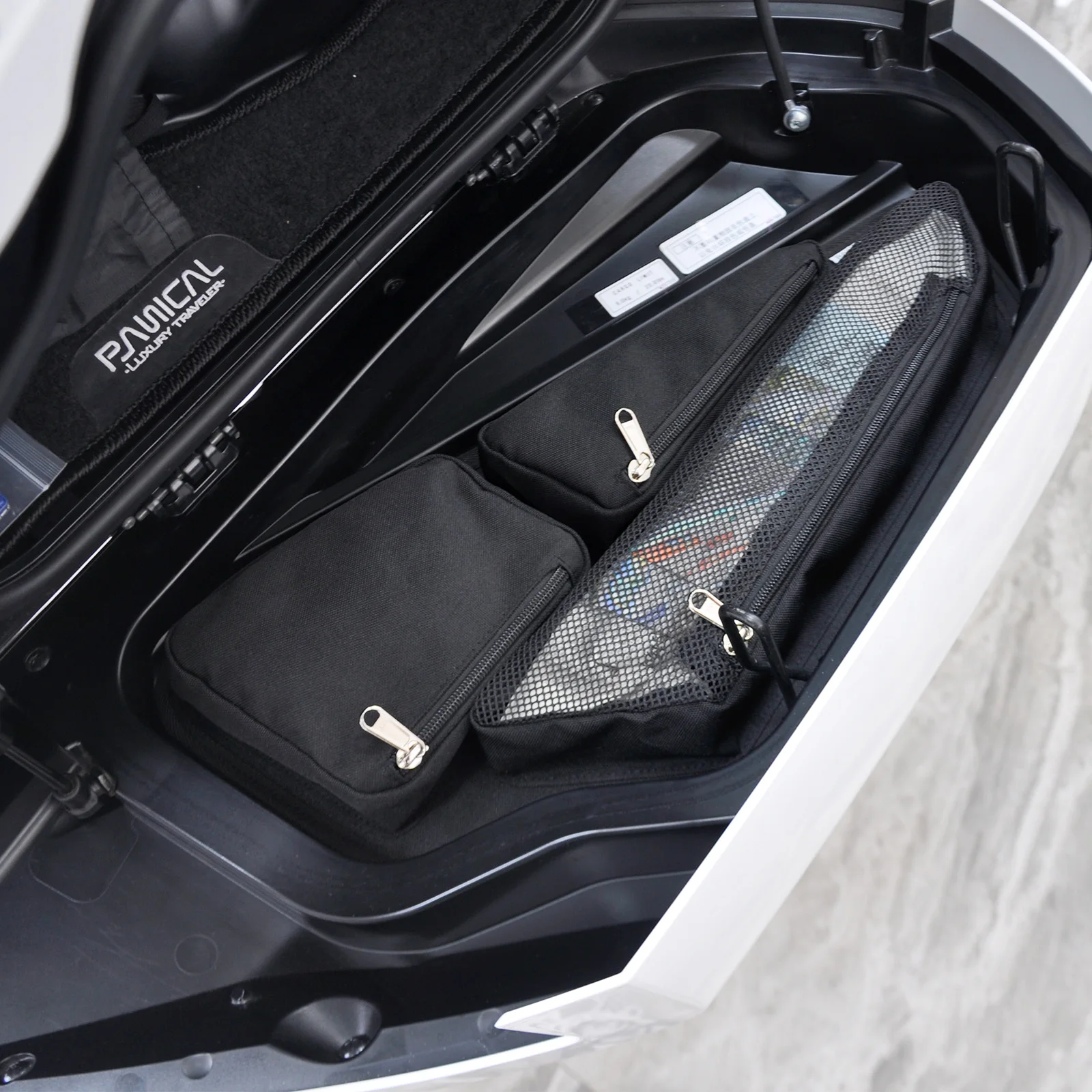 For Honda Gold Wing GL1800 F6B 2018-2026 Black Panical Inner Pad Left Right Saddlebag Storage Bag Protection