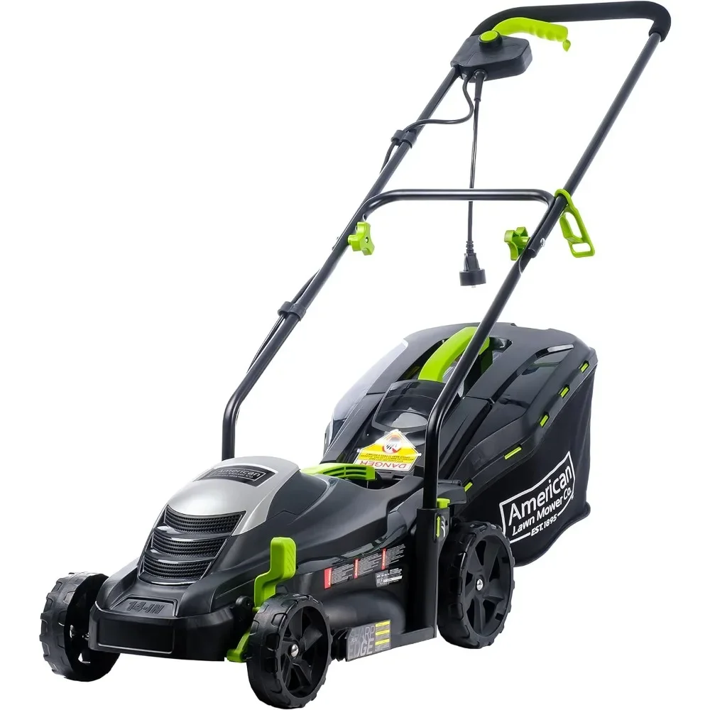 

50514 14" 11-Amp Corded Electric Lawn Mower, Black