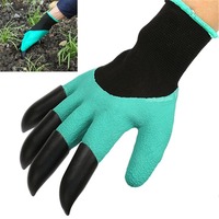 8pcs Hand Claws Abs Plastic Outdoor Planting Gadgets Transplanting Tools Gardening Digging Claws Durable Waterproof Work Glove