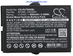 OrangeYu 600mAh Battery 2303692,BT06K for IKUSI 2303692,ATEX transmitters,RAD-TS, T70 1 ATEX, T70-1, T70-2, T71, T72 , TM70