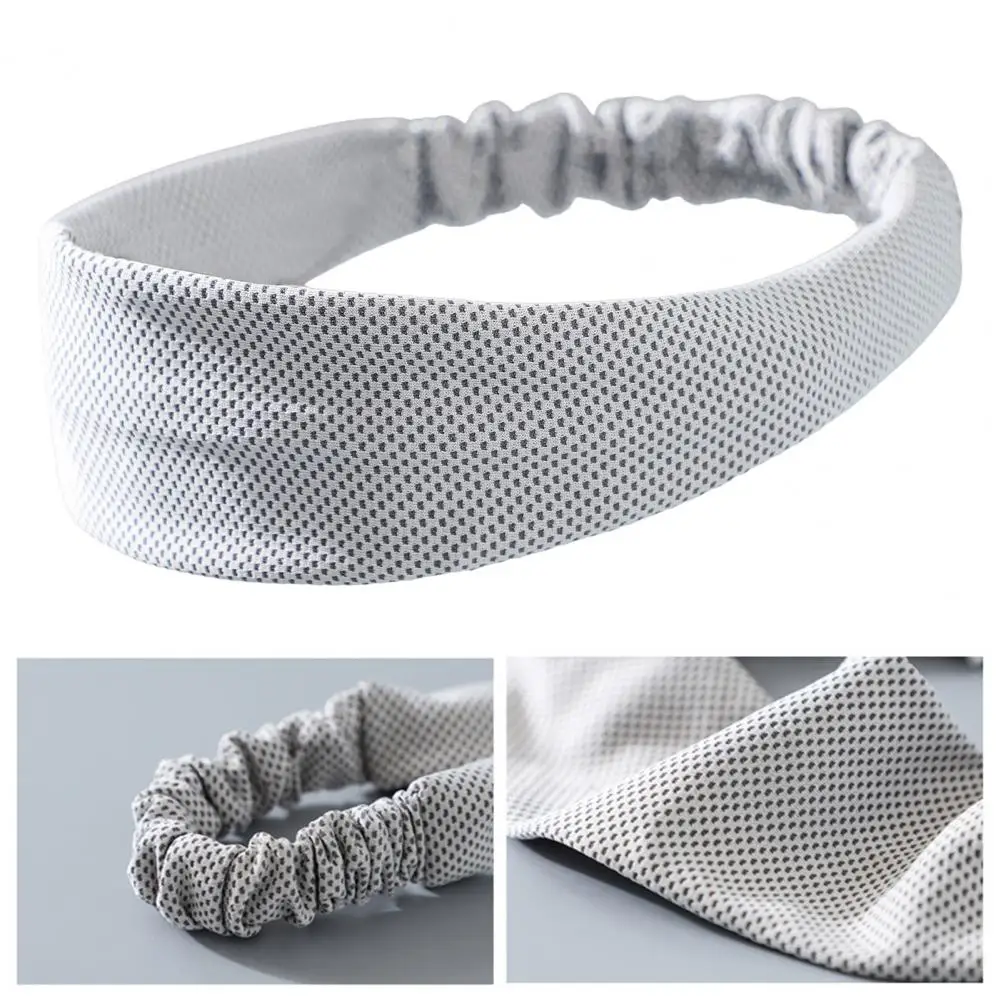 Gym Headband Moisture-wicking Sports Headband for Men Women Sweat-absorbing Workout Band for Running Yoga for Basketball