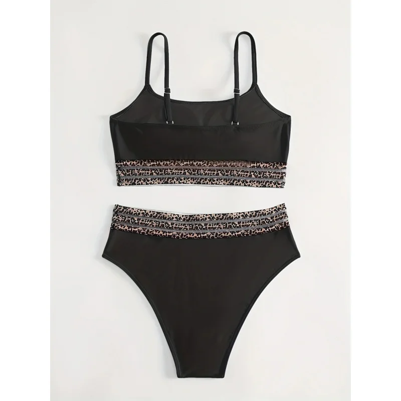 2025New Two-Piece Swimsuit Sexy Solid Color Bikini Set Swimwear for Women Wholesale