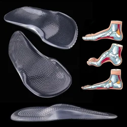 GEL 3/4 Arch Support pad for High Heels Flat Feet Orthotics Orthopedic Insoles Corrector for Shoes Woman Feet Care 2pcs