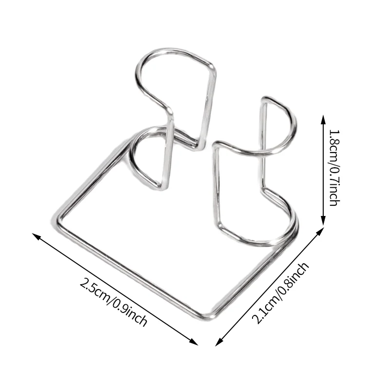 4pcs/2pcs Dental Moisture Clip Cotton Roll Orthodontic Stainless Steel Tool Holder Autoclavable Dental Material