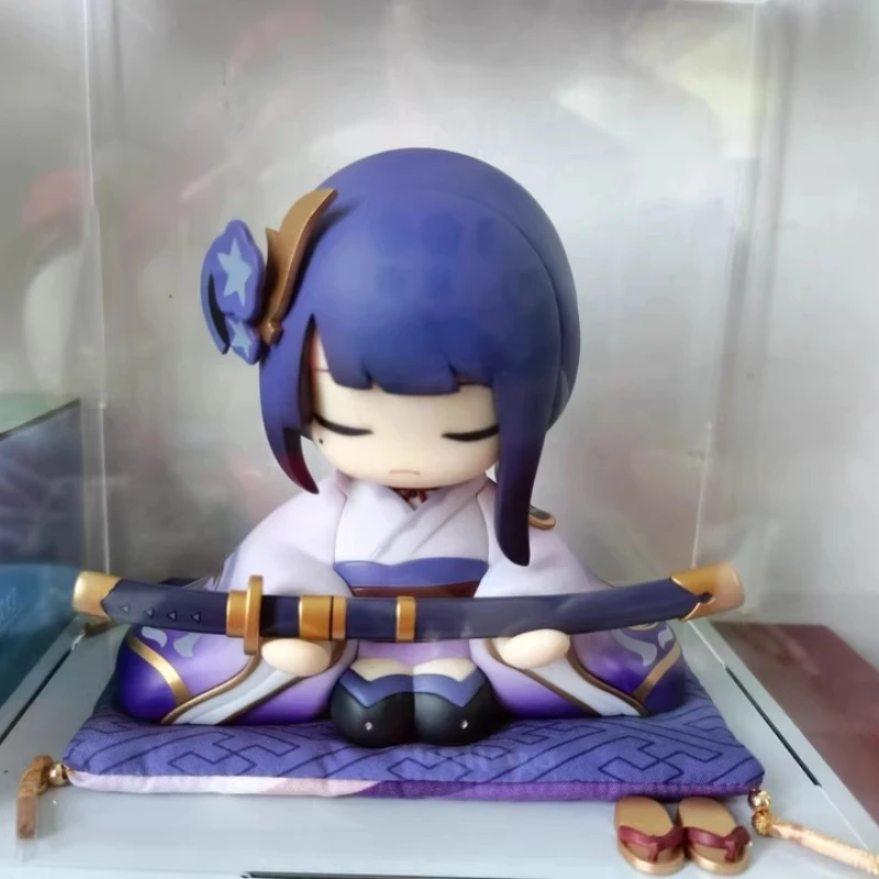 Uthentic Genshin Impact Raiden Shogun - Themed Collectible Figure A Desktop Decoration Doll For Acg Fans Of The Game