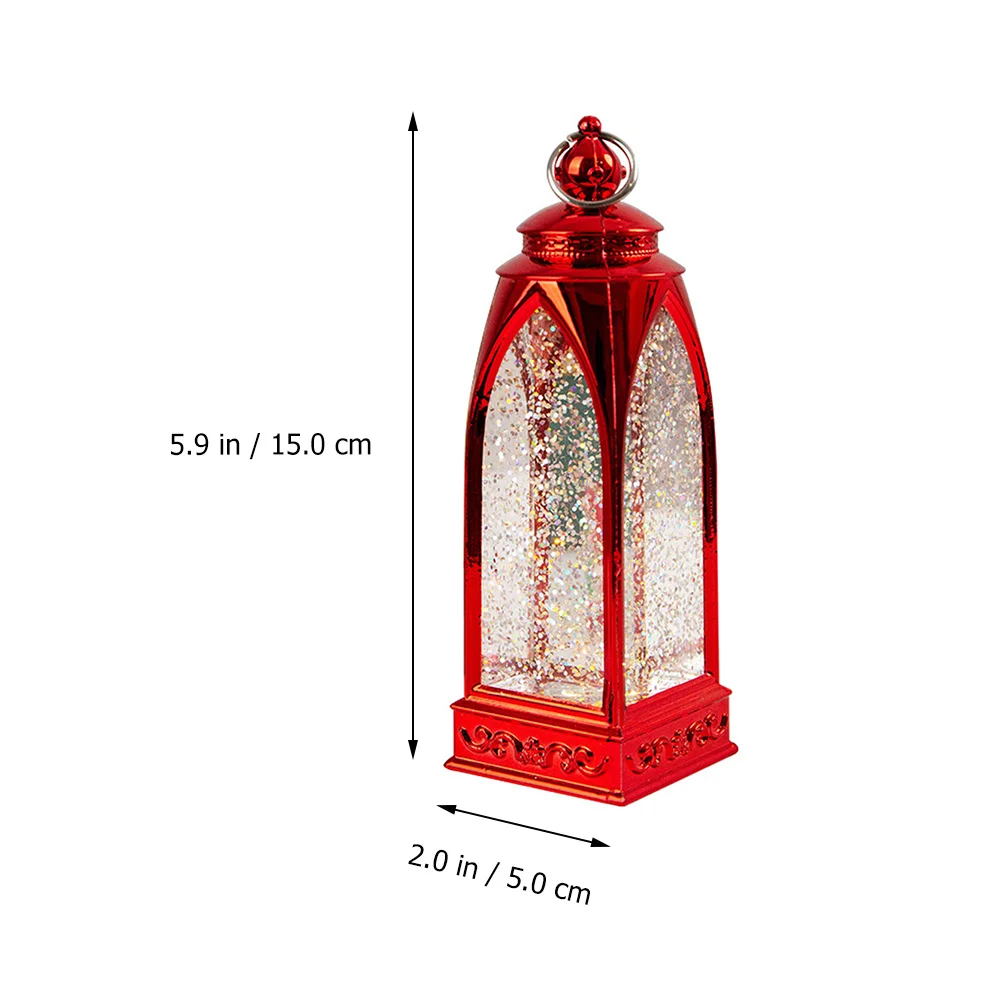 

1Pcs Christmas Decorative LED Night Light Colorful Sequined PVC Desktop Light Durable Broken Resistant for Holiday Decor