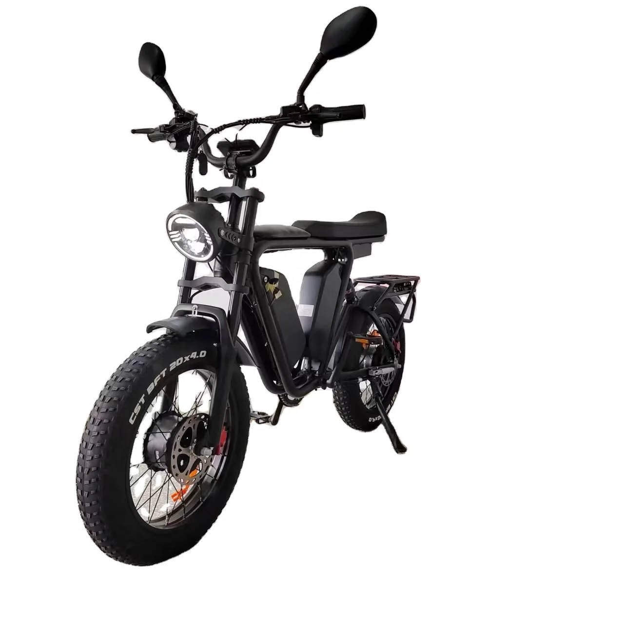 

52V Electric Bike Bafang Dual Motor Dual Battery Electric Bike 2000W44Ah MTB Off Road Fat Fast Electric Bicycle Wholesale