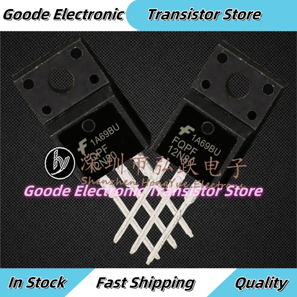 10 шт. FQPF12N80 12N80 TO-220F 12A 800 В гарантия лучшего качества быстрая доставка