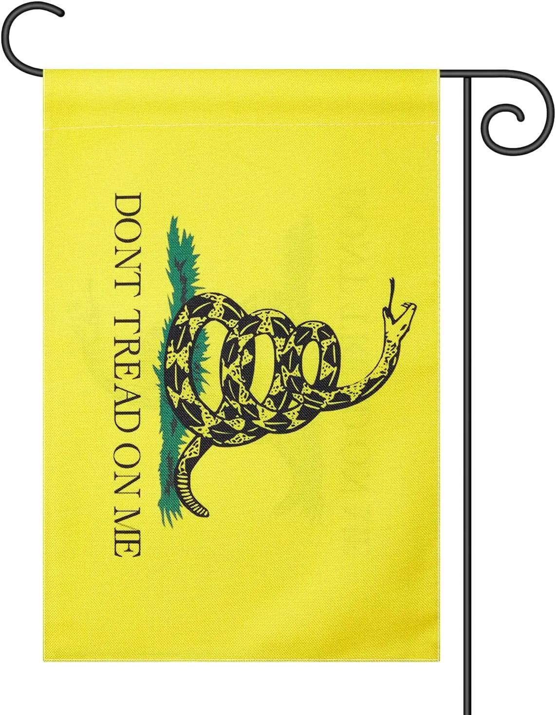 Garden Flag Don't Tread On Me Gadsden Flag Tea Party Snake Flag,Indoor Outdoor Decoration Flags,For Yard Outside 12 x 18 ZZA