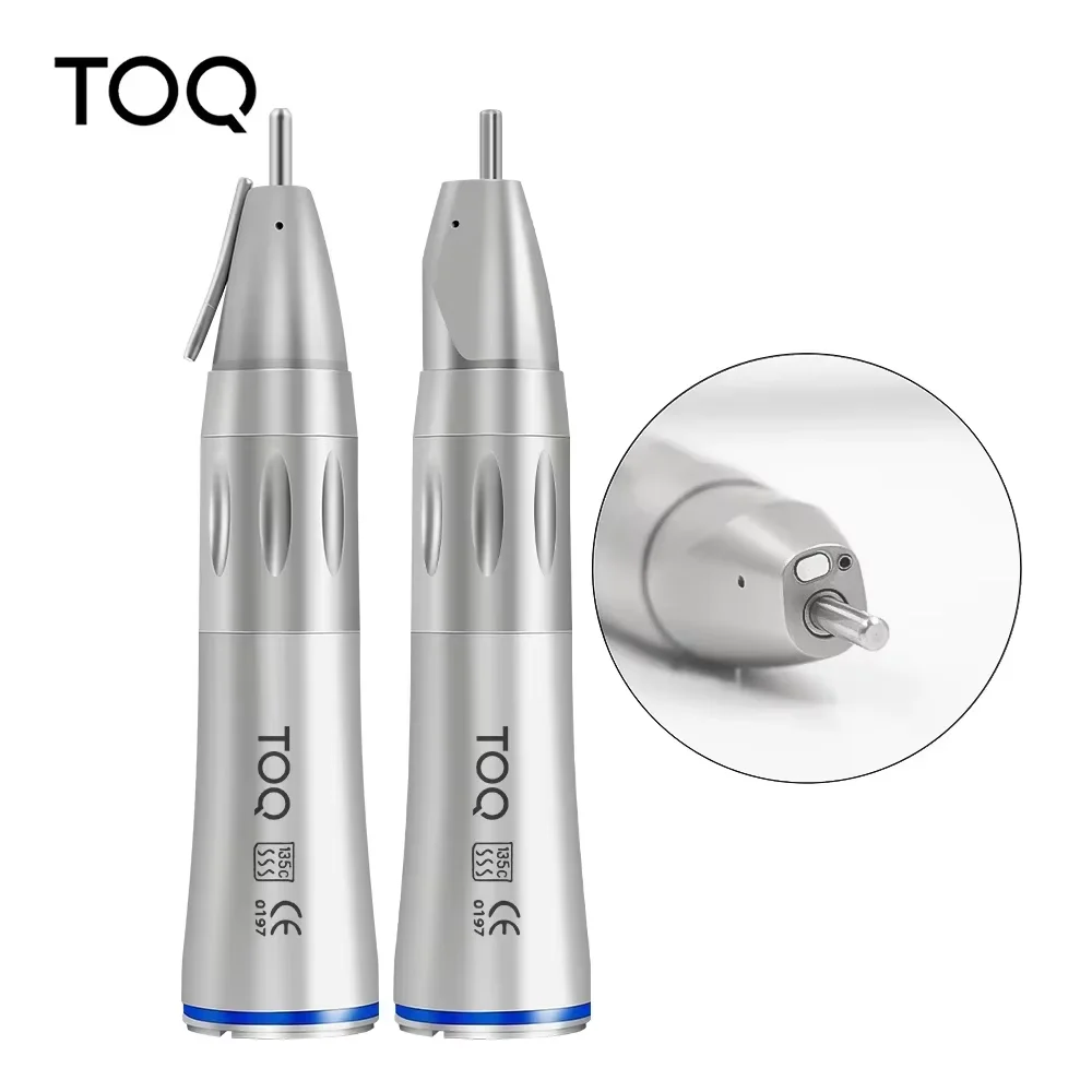 Dental 1:1 Straight Handpiece Inner Water Low Speed Handpiece LED Optical Fiber dental implant tools